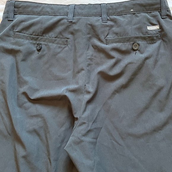 Sunice Men's Performance Golf Casual Shorts Size 32 Flat Front Black - Picture 4 of 6